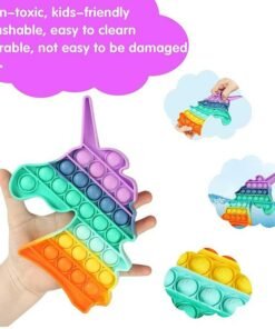 Pop it Fidget Toy (Multiolor/Multi Shape) 1pc