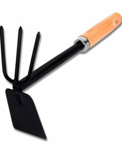 2 in 1 Garden Shovel tool with Wooden handle