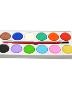 Painting Water Color 12 Shades + Paint Brush