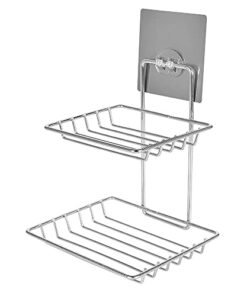 2 Layer SS Metal Soap Holder