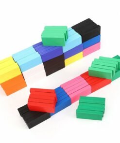 12 Color Dominos Blocks 120pcs Set