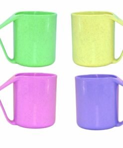 Plastic coffee Mug set of 4pcs