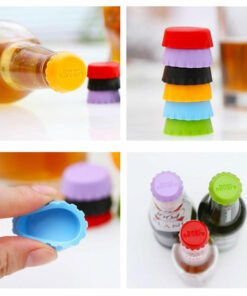 Beer Bevrages Cool Drink Bottle Seal Cap 6pc Set