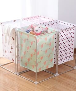 Multifunction Laundry Basket with Metal Stand