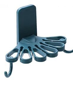 Flower Shaped Towel Hanger Holder Napkin Rack Organizer