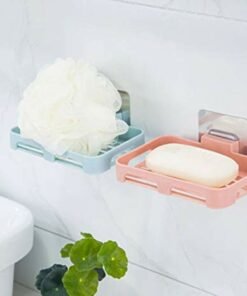 Auto-Drain Soap Holder with Sticker 1pc