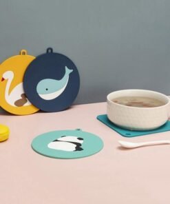Cartoon Print Bowl Mat