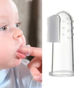Silicone Baby Finger Toothbrush for Training Teething