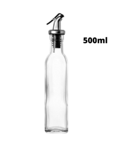 500ml Oil Dispenser Olive Oil Dispenser Glass Bottle with Lever-Release Stopper