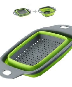 Folding Basket/Strainer for Kitchen