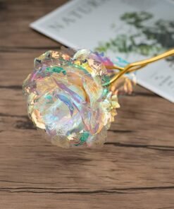 Artificial Rose Flower Rose Gold Plated