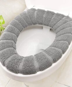 Washable Soft Warmer Toilet Seat Cover