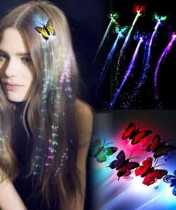 Flashing Butterfly Hair Braid (Pack Of 1)