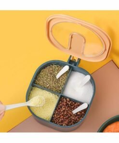 4 Section Masala Spice Box