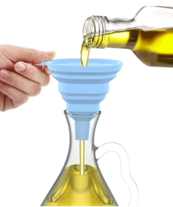 Collapsible silicone Funnel for Water Bottle Liquid Transfer Food Grade Funnels SMALL