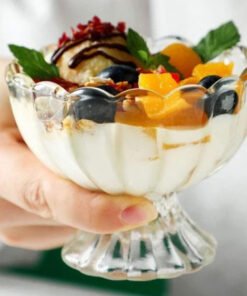Serving Dessert Bowl Ice Cream Salad Fruit Bowl - 6pcs