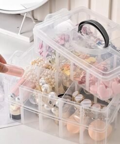 3 Layer 30 Grid Storage Box (Random Color)
