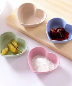 2 Pcs Heart Mini Plate