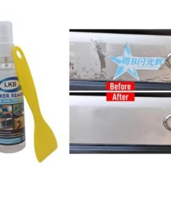 Sticker Remover Liquid with Scrapper