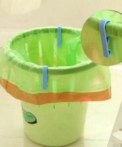 2 Pcs Trash Can Garbage Bag Holder Clips