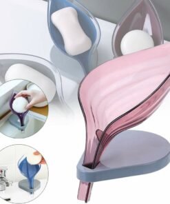 Leaf Plastic Soap Dish Suction Holder