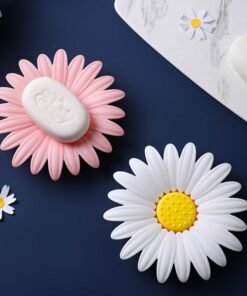 Flower Soap holder Case Daisy Shape 1pc